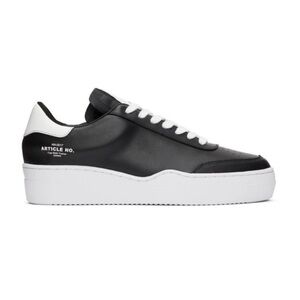 Article No. Black Casual Running Low-Top Sneakers Men’s Black & White Size 7